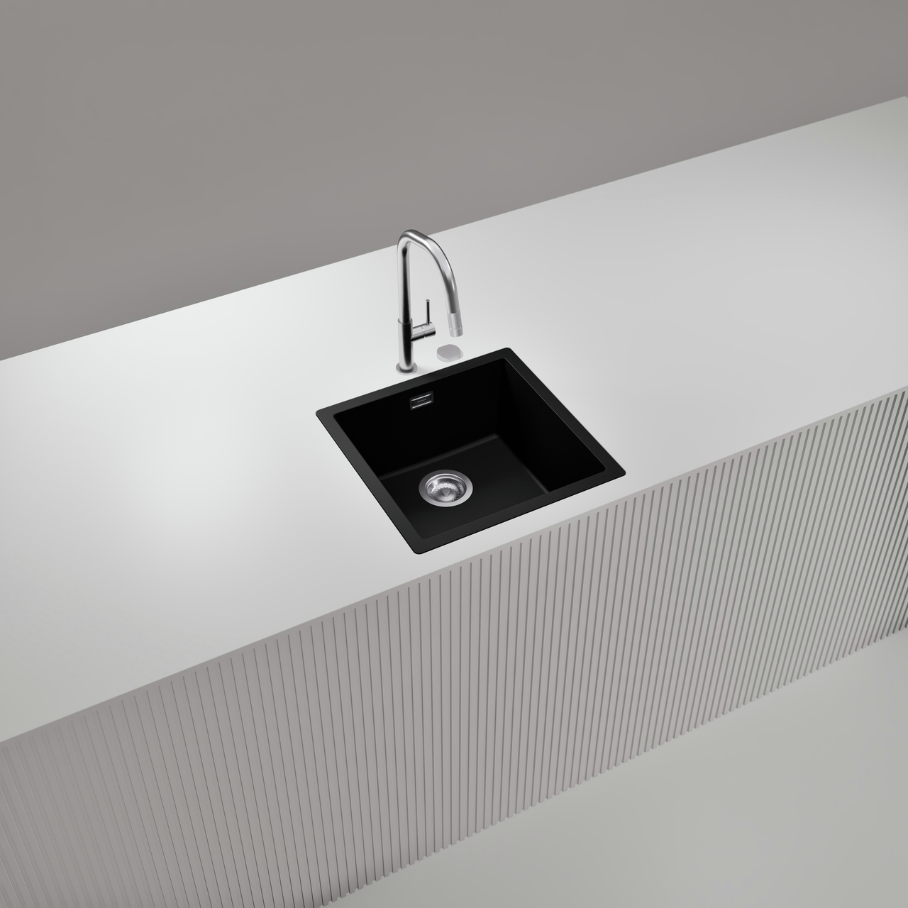 Dřez FORMHAUS D-100LS NERO